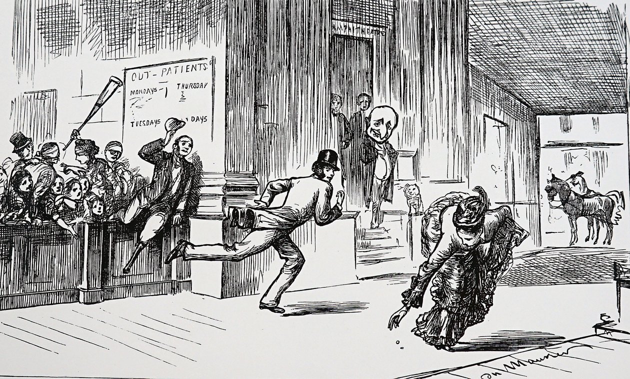 An Old Trick in a New Context! by George du Maurier
