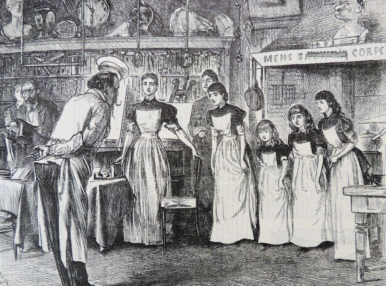 The School Room as it Ought to be by George du Maurier