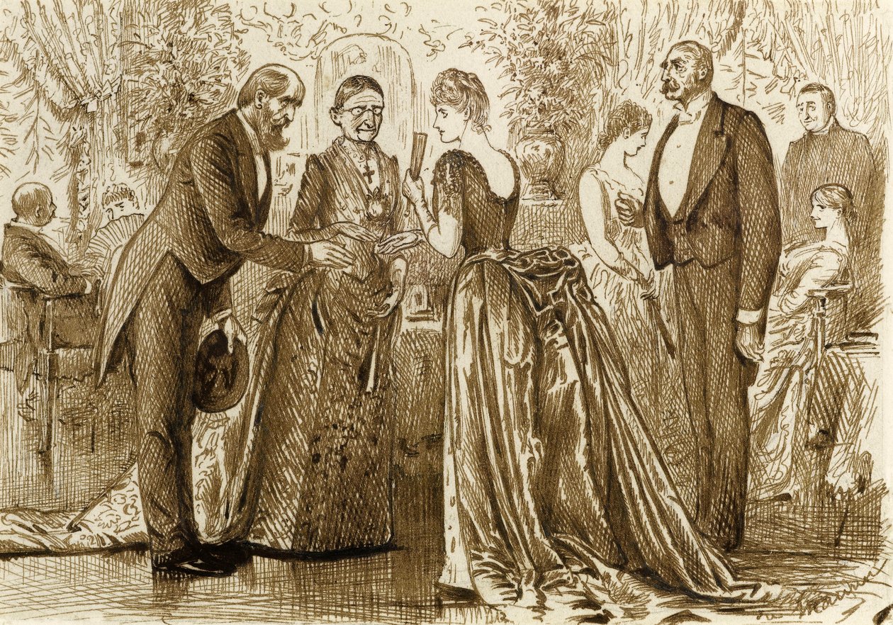 Things One Would Wish to Have Expressed Differently, c.1880 by George du Maurier