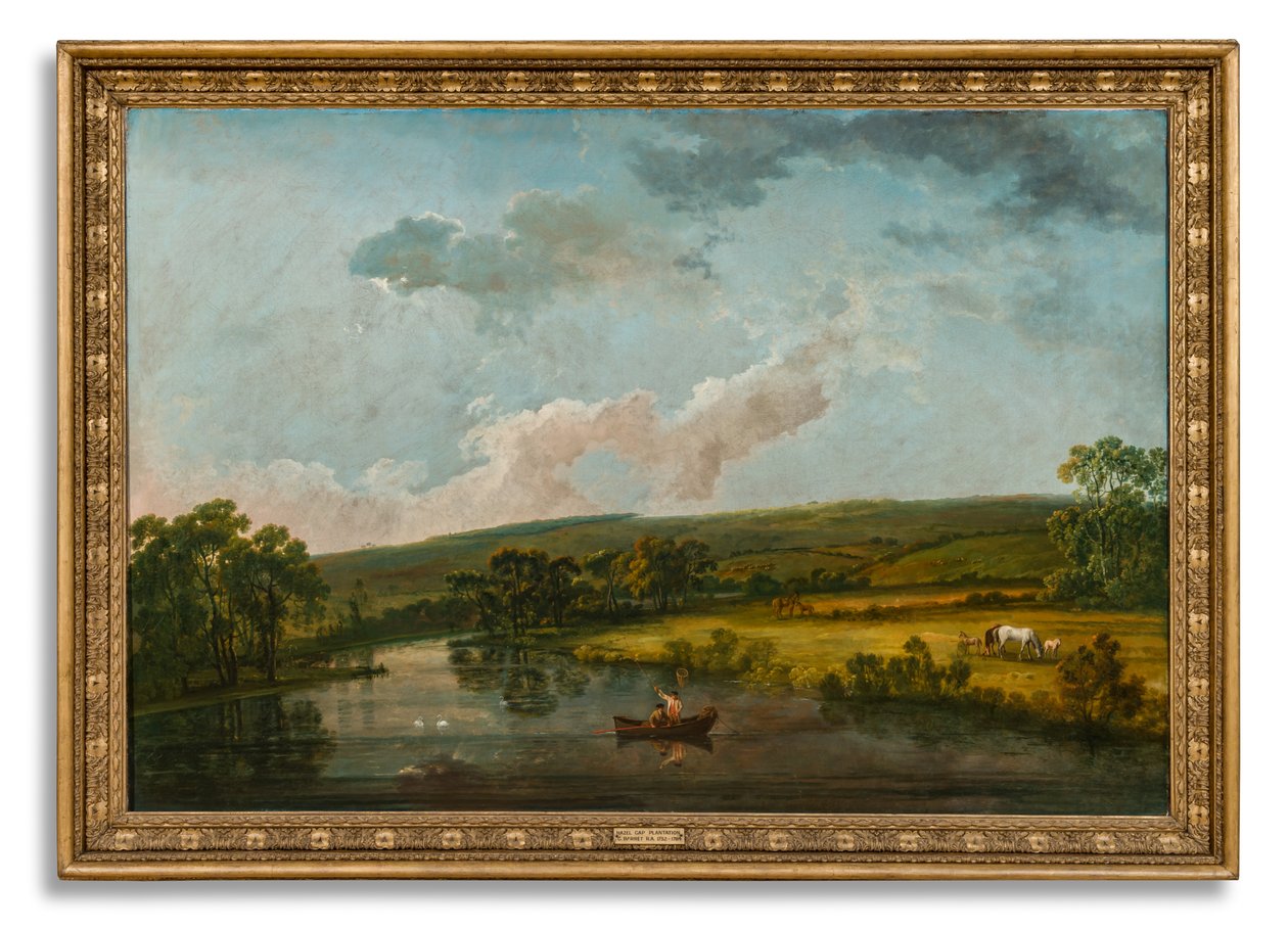 Hazel Gap, Near Welbeck by George the Elder Barret