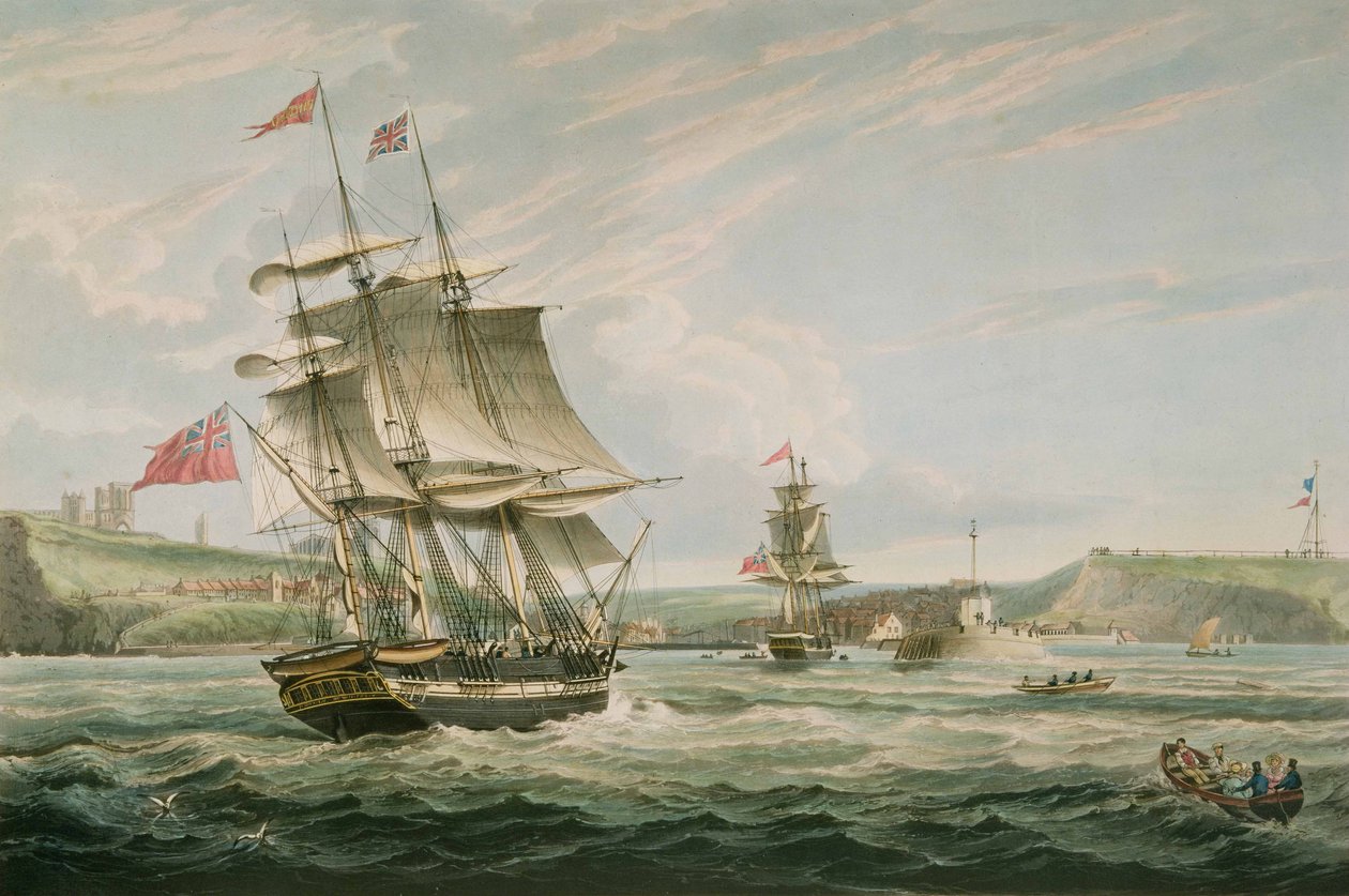 Whitby, published by G. Chambers & E. Fisher by George the Elder Chambers