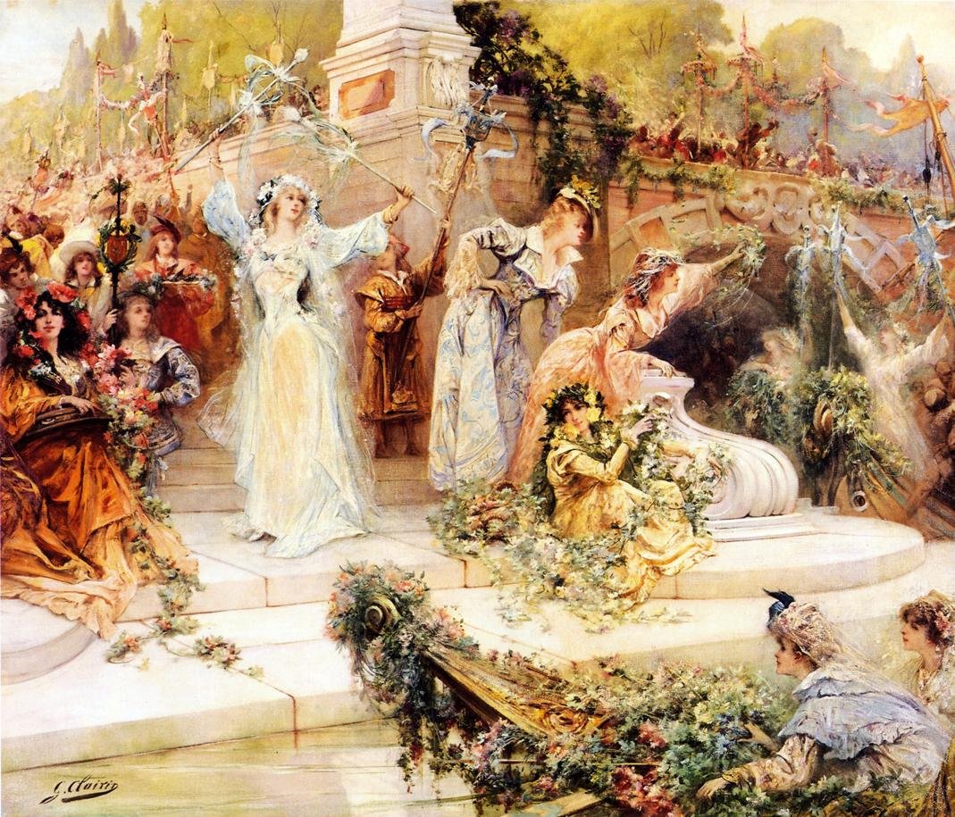 The Party by Georges Clairin