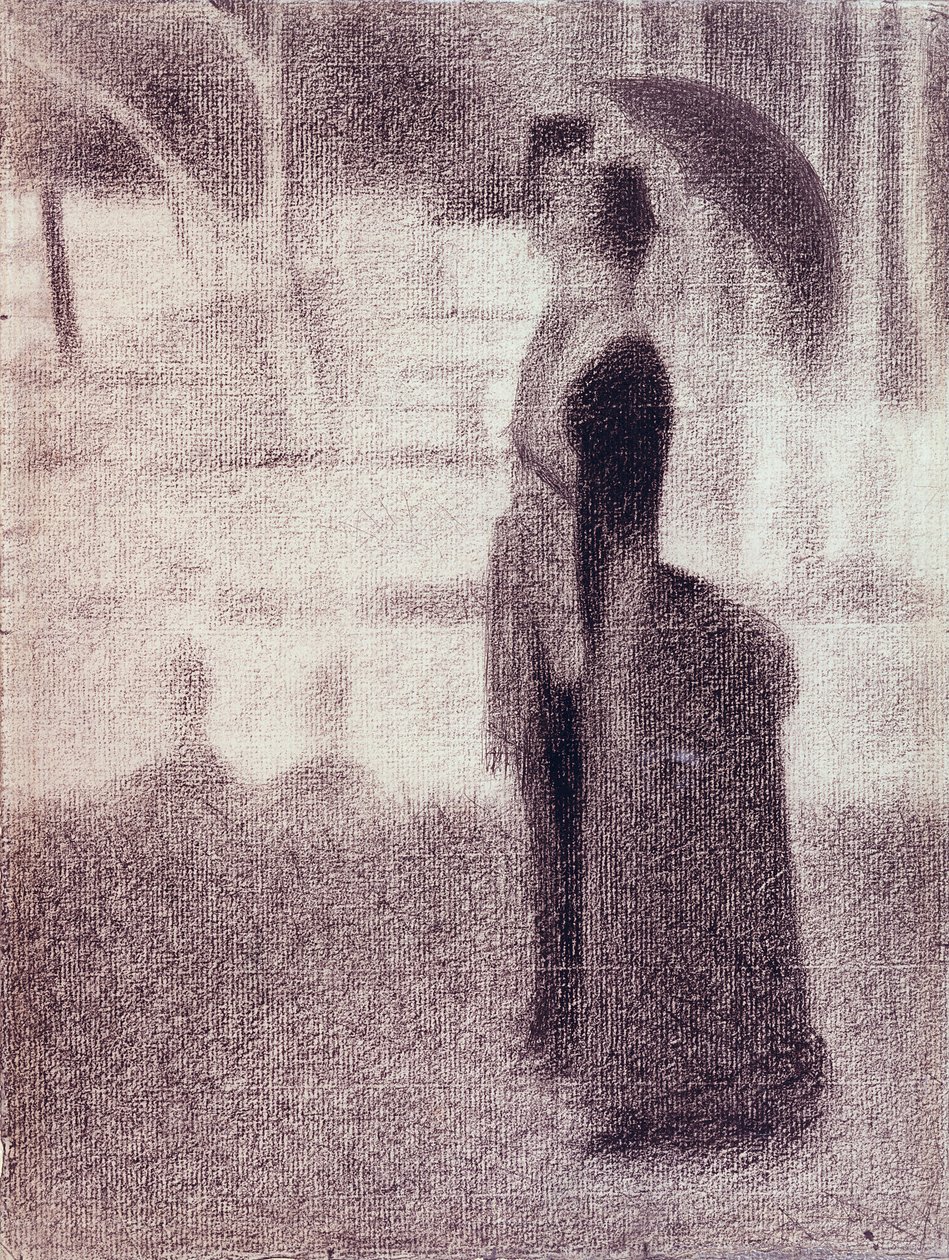 Study for Sunday Afternoon on the Island of La Grande Jatte by Georges Seurat
