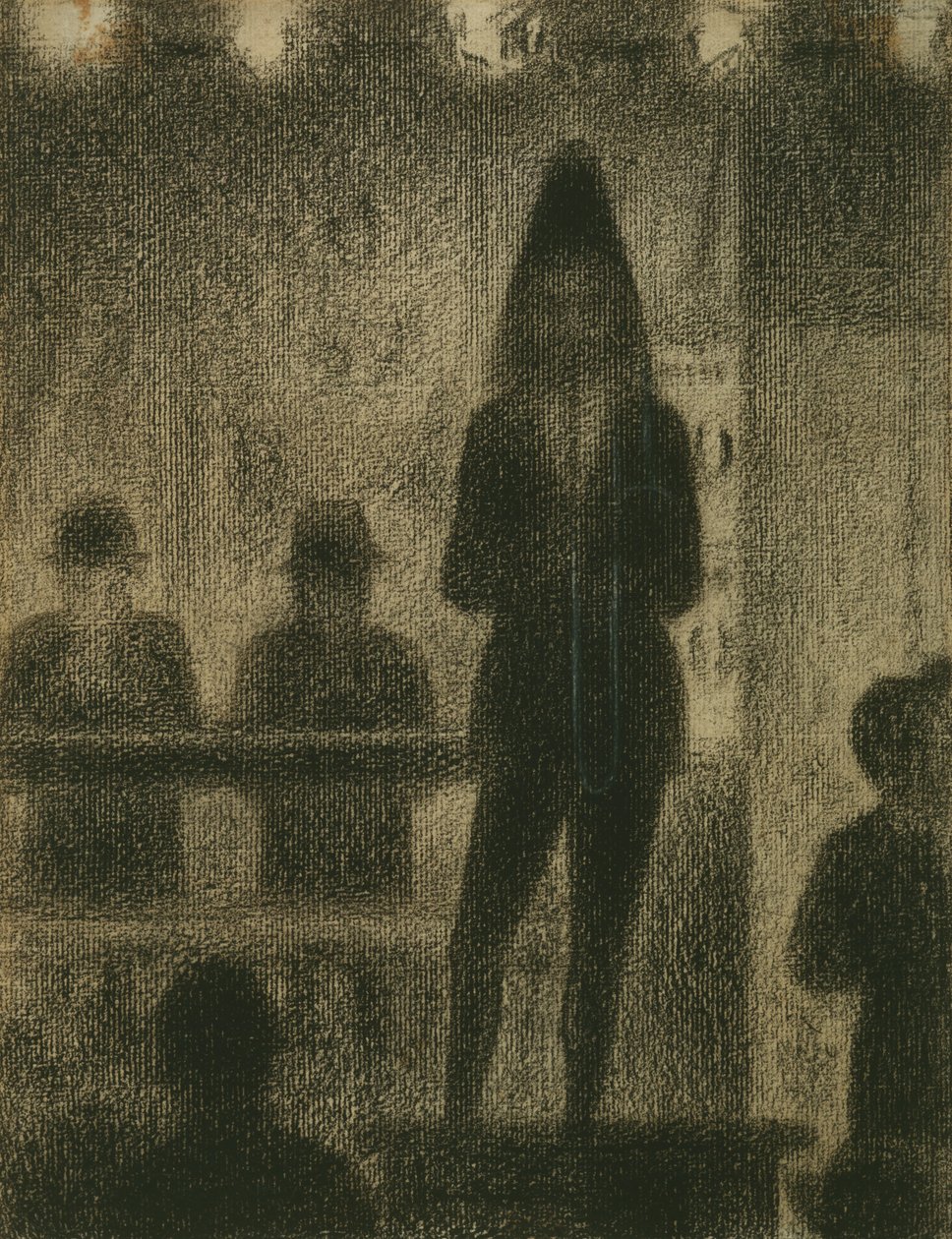 Trombonist (Study for Circus Side Show) by Georges Seurat