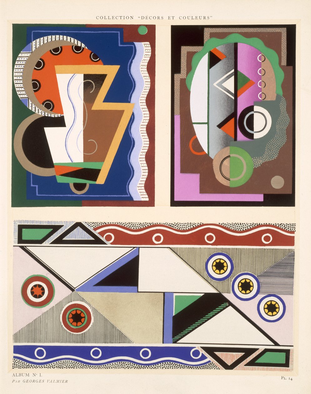 Abstract Designs by Georges Valmier