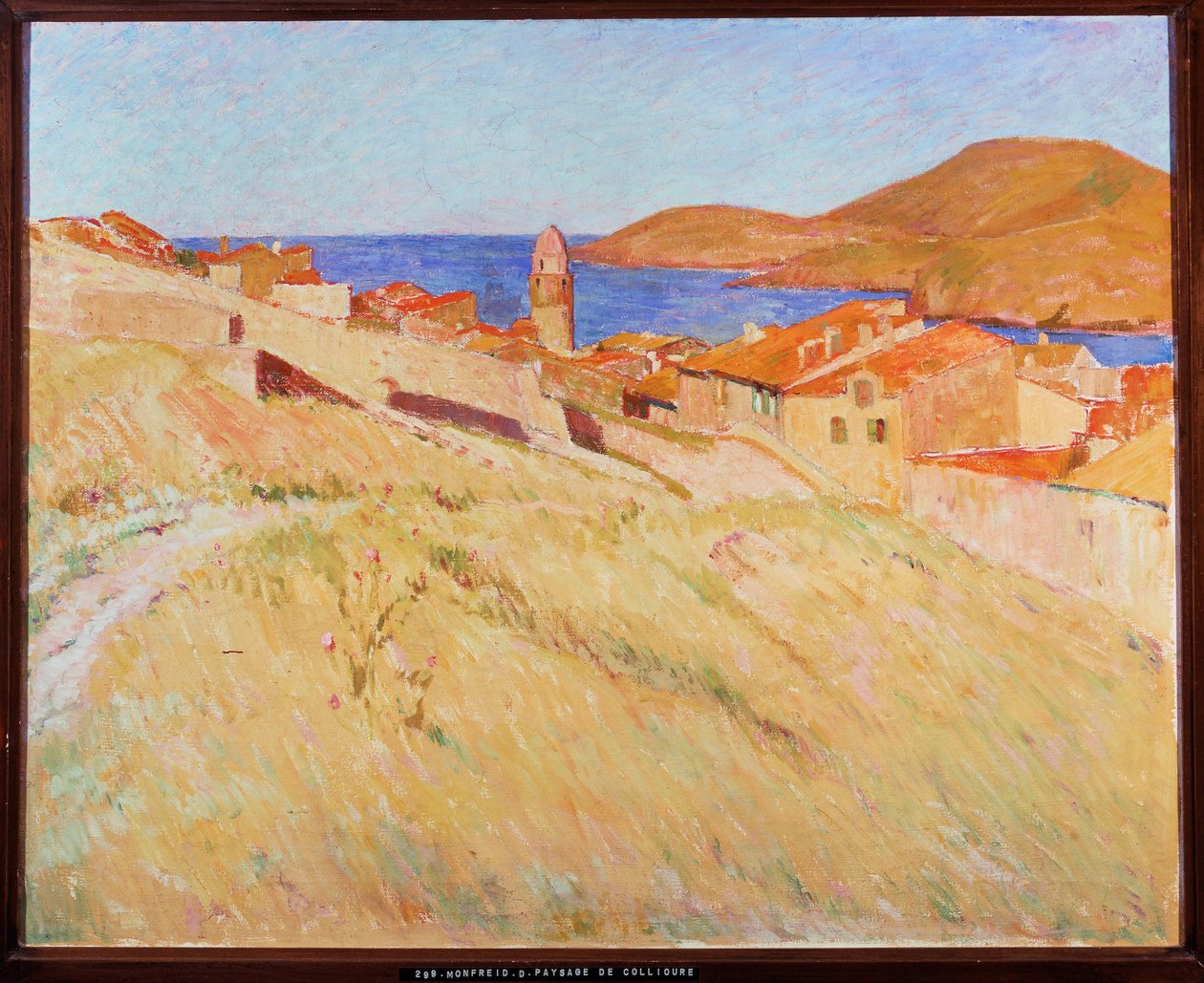 Landscape around Colliure by Georges Daniel de Monfreid