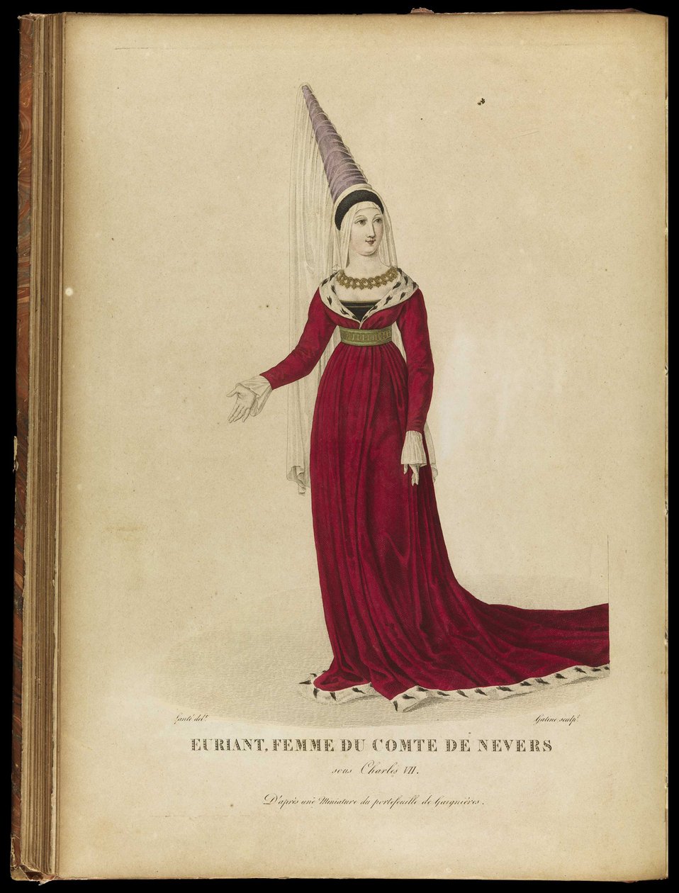 Euryanthe, Late 18th century by Georges Jacques Gatine