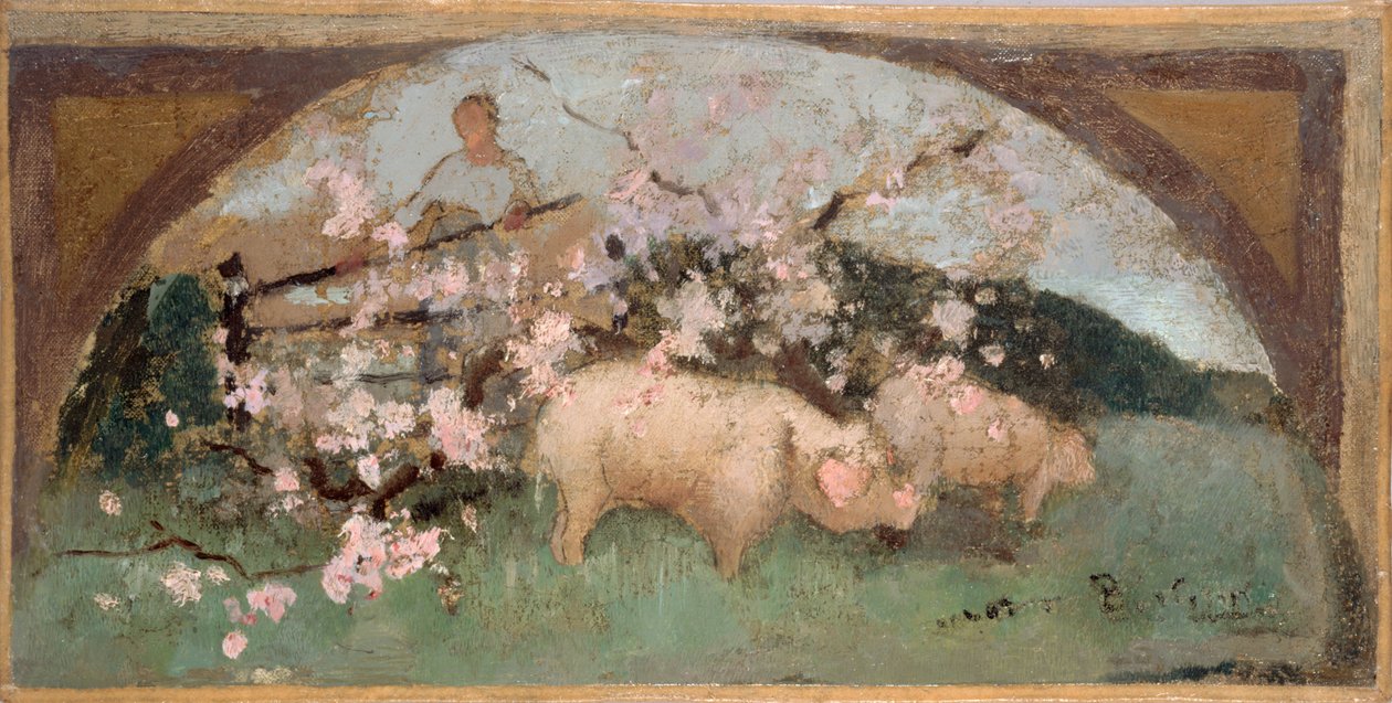 Sketch for the Dining Room at Paris