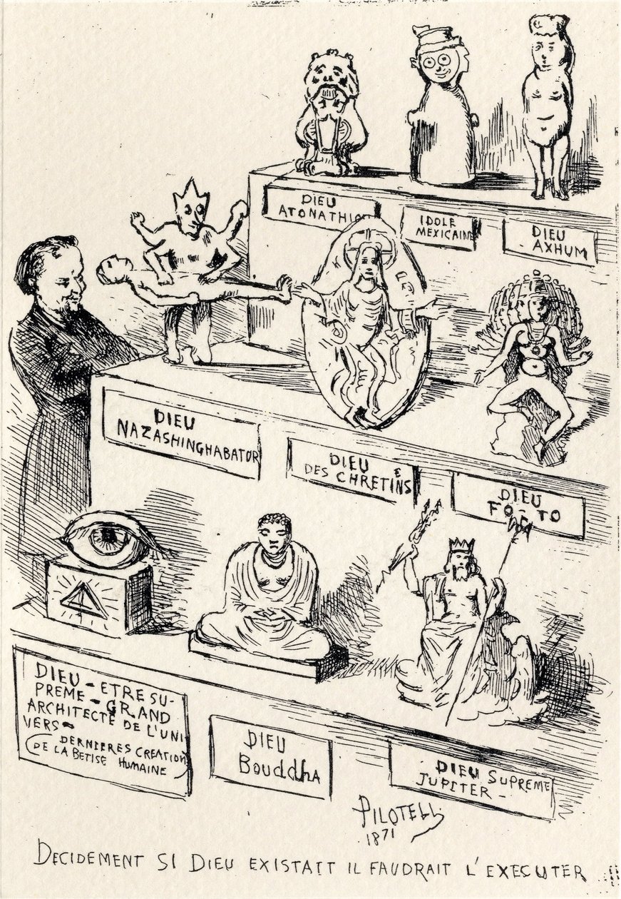 If God Existed, It Should Be Executed by Georges Labadie Pilotell