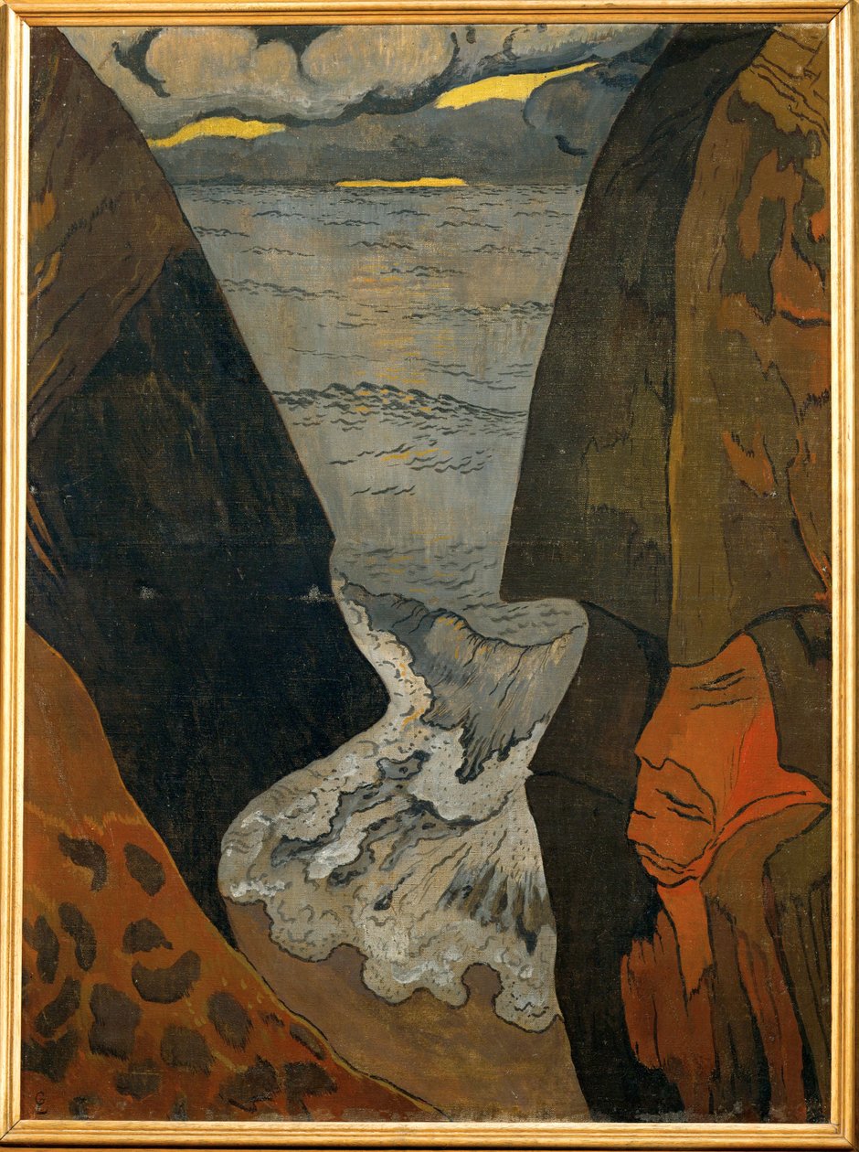 The Bluffs at Camaret by Georges Lacombe