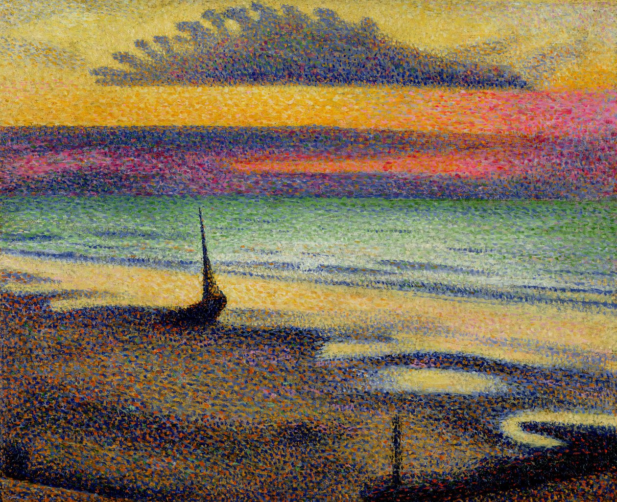 The Beach at Heist, 1891-92 by Georges Lemmen