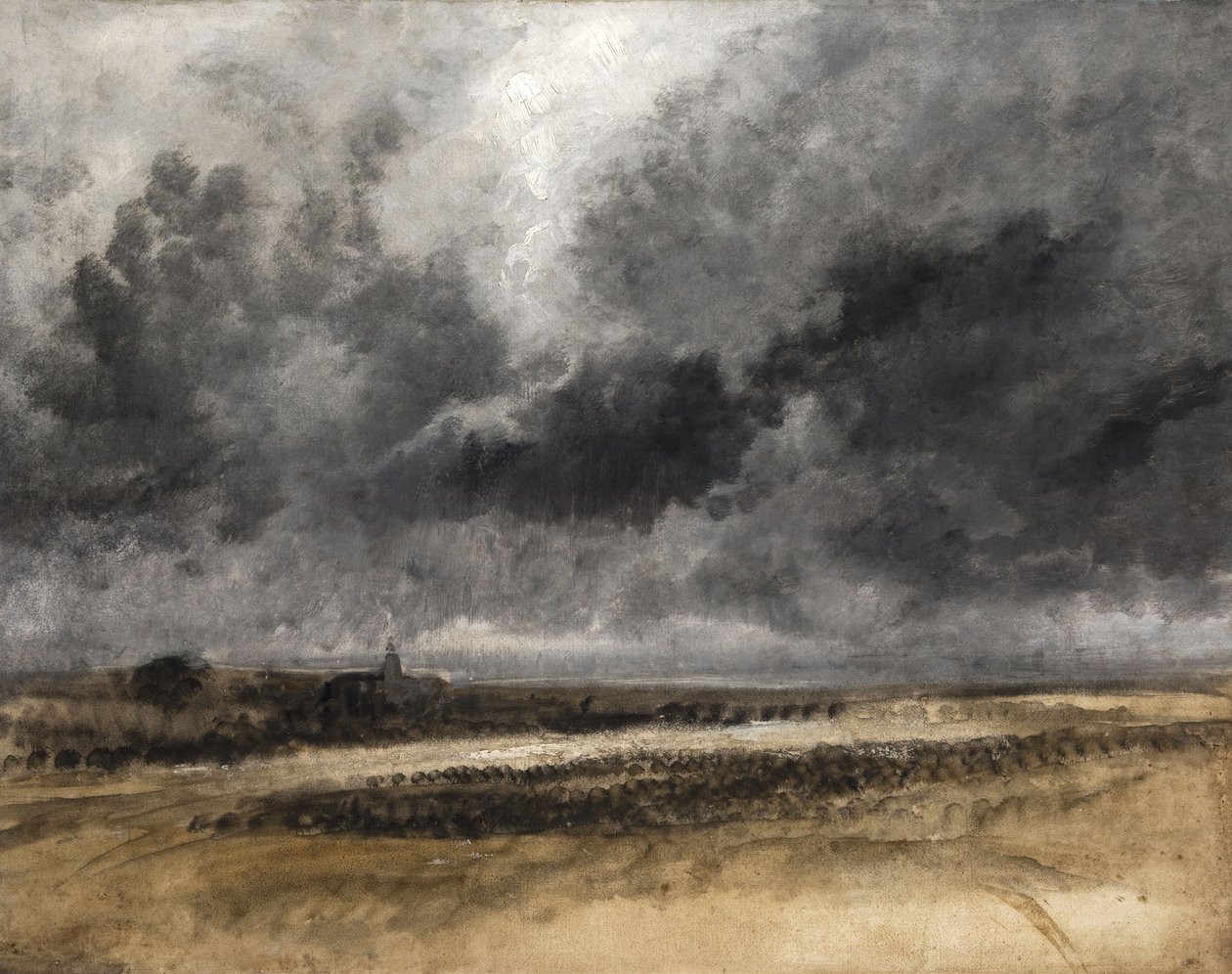 View of Paris from Meudon by Georges Michel