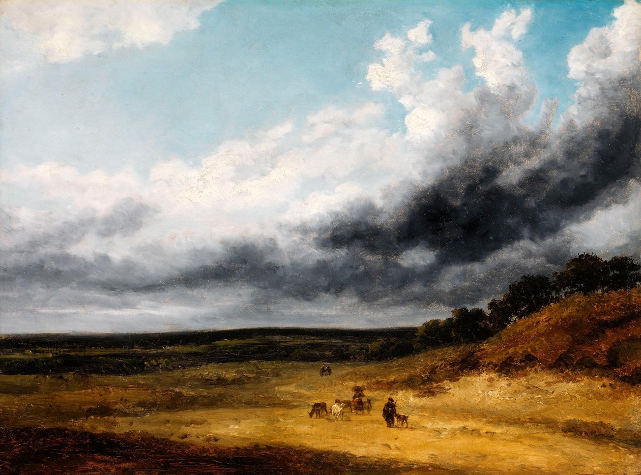 The Plain of Saint Denis by Georges Michel