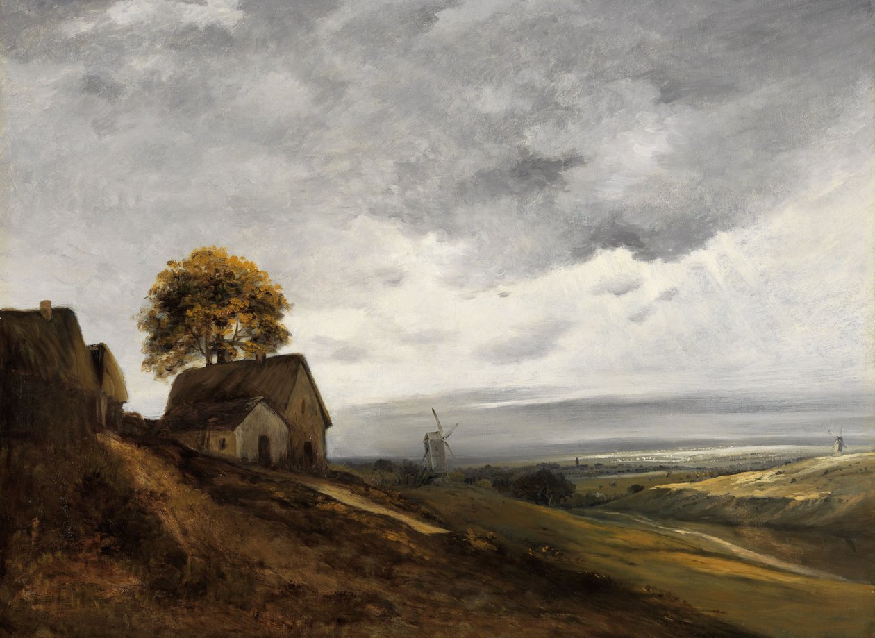Landscape near Paris by Georges Michel