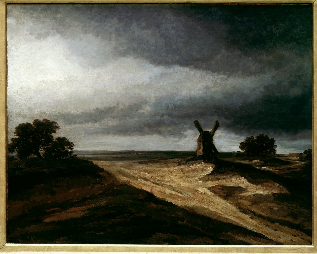 The Surroundings of Montmartre by Georges Michel