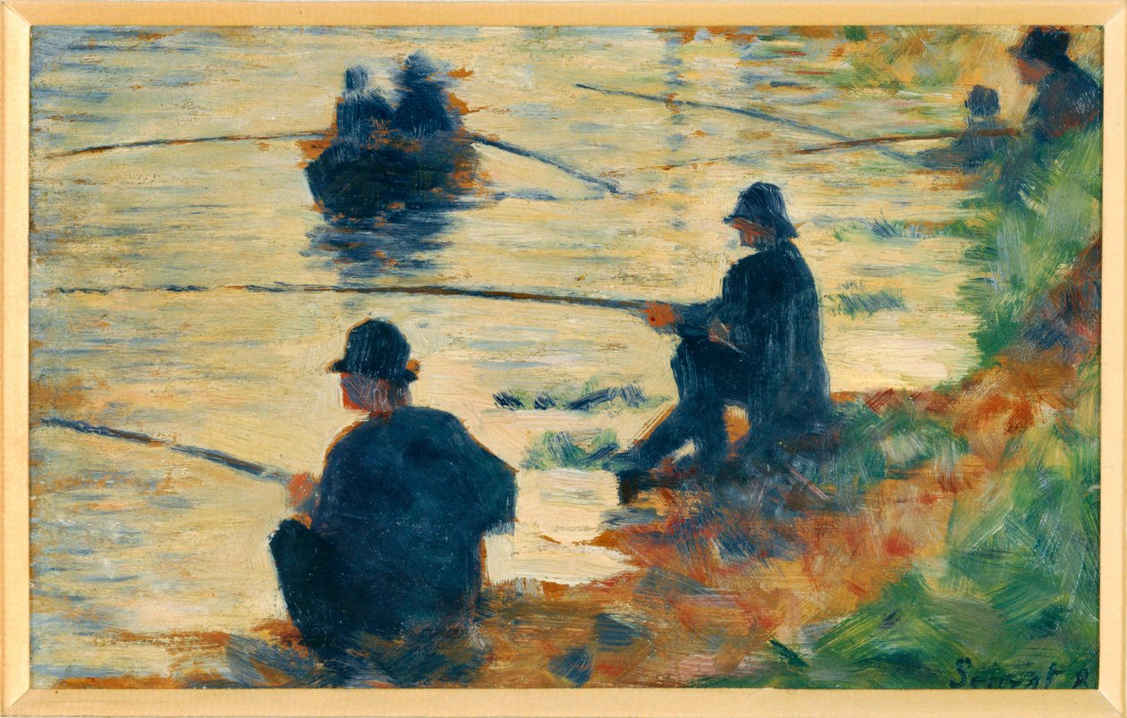 Fishermen by Georges Pierre Seurat
