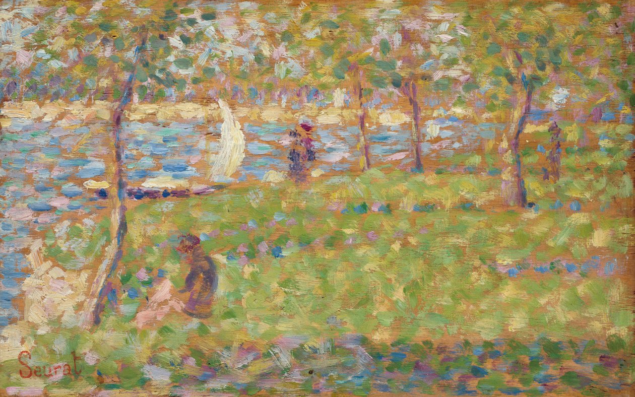 Study for La Grande Jatte by Georges Pierre Seurat