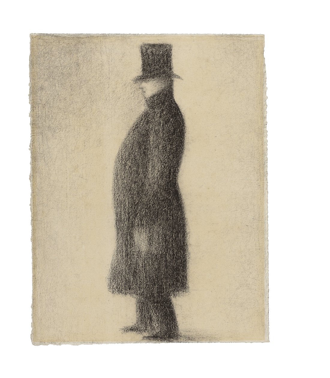 The Top Hat, c.1883 by Georges Pierre Seurat