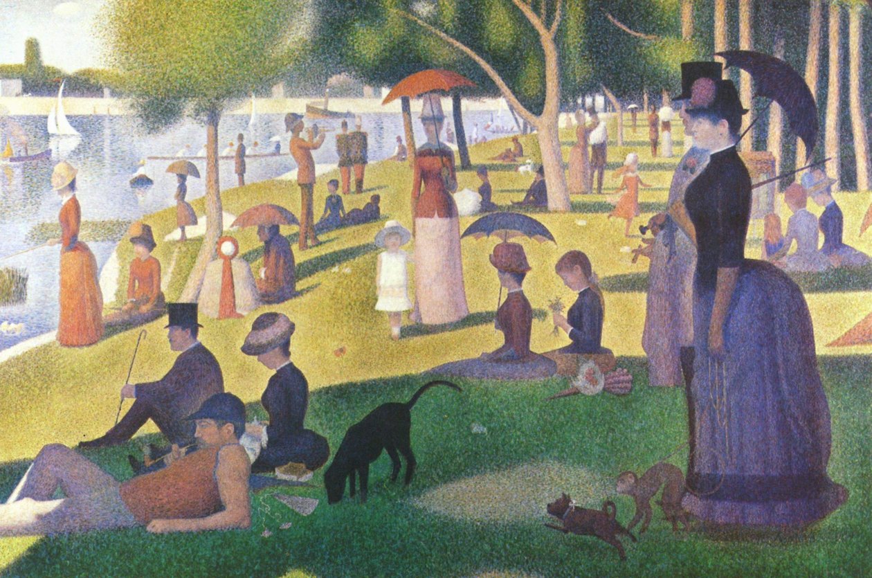 Sunday Afternoon on the Island of la Grande Jatte by Georges Seurat