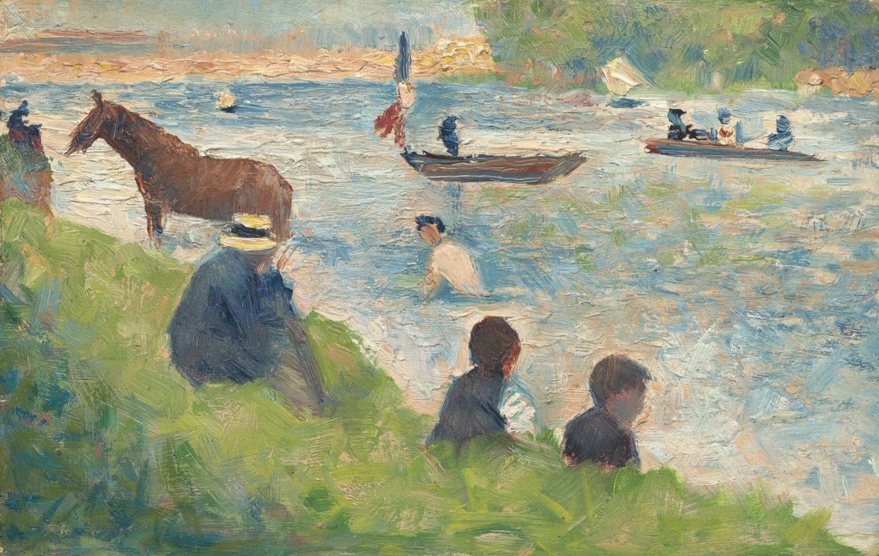 Horse and Boats (Study for 