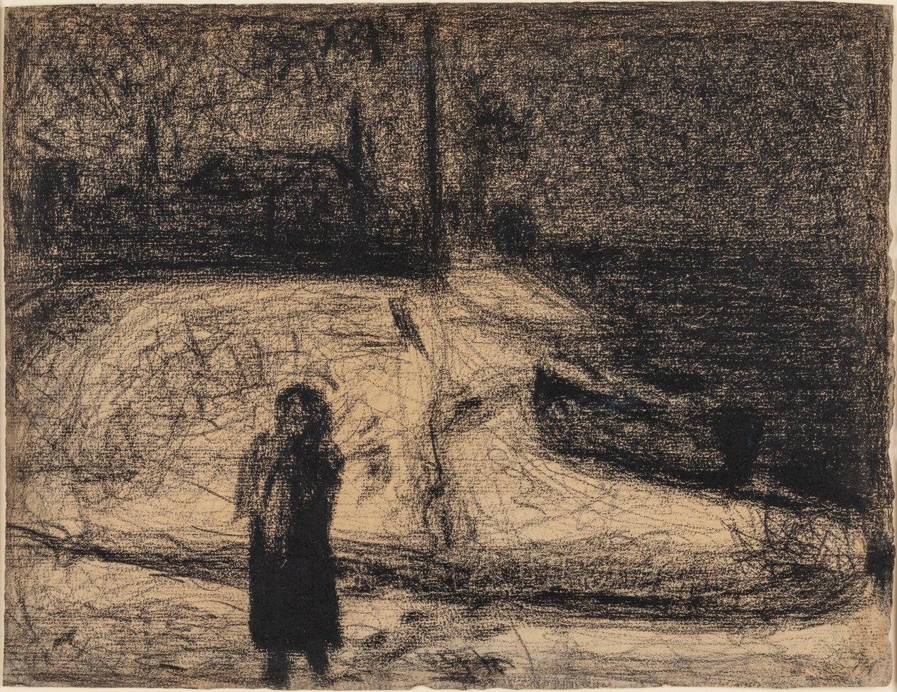 The Zone (Outside the City Walls) by Georges Seurat