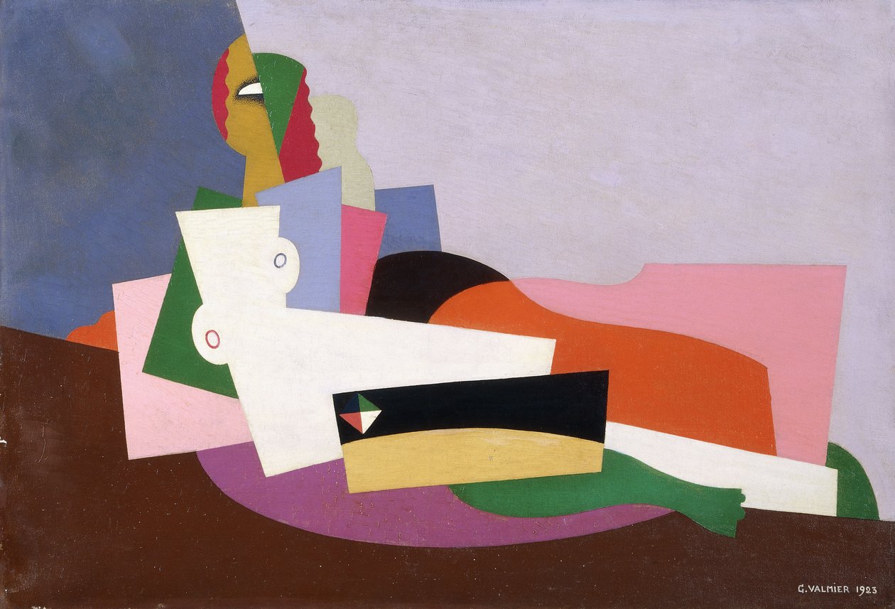 Reclining Nude by Georges Valmier