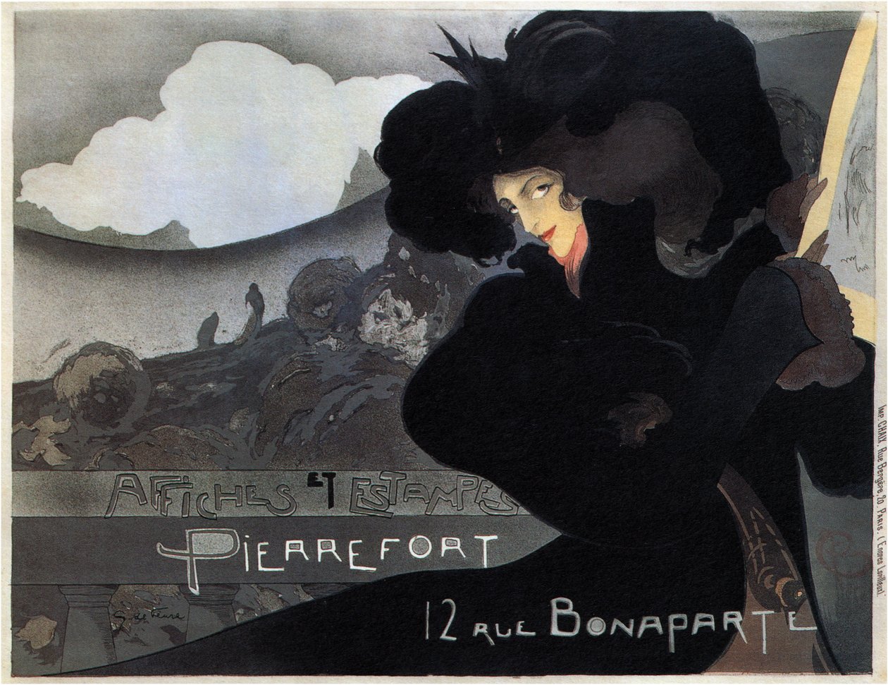 Pierrefort, Affiches et Stampes, 1898 by Georges de Feure