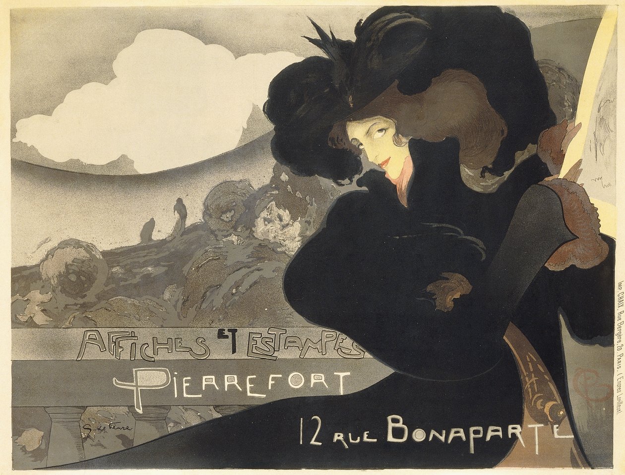 Pierrefort Posters and Prints by Georges de Feure