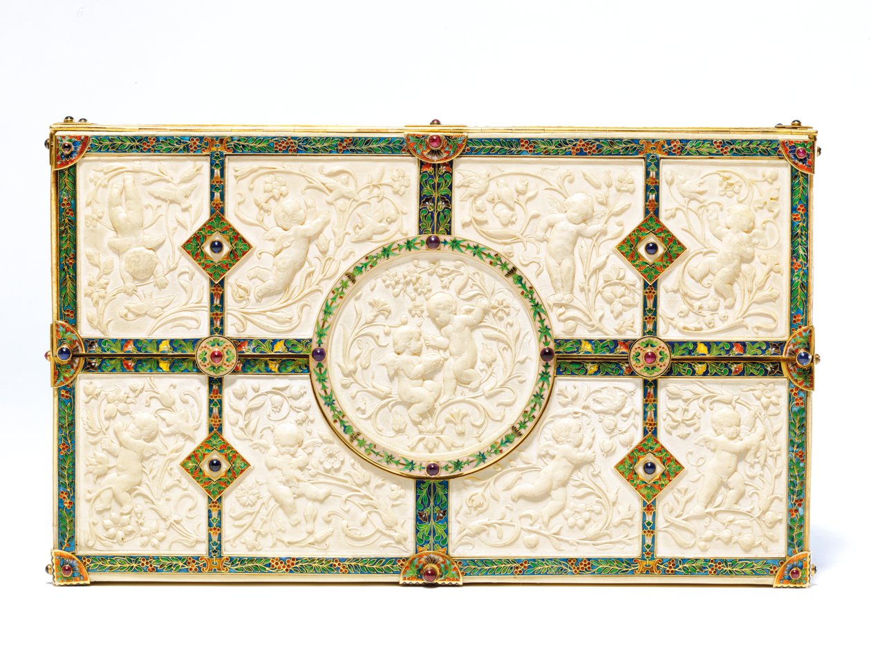 Rare bank note holder for Boucheron, 1893 by Georges le Sache