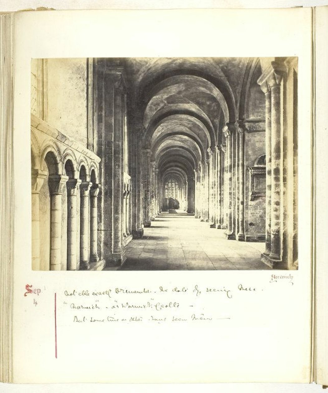 Untitled [cloisters] by Georgina Cowper