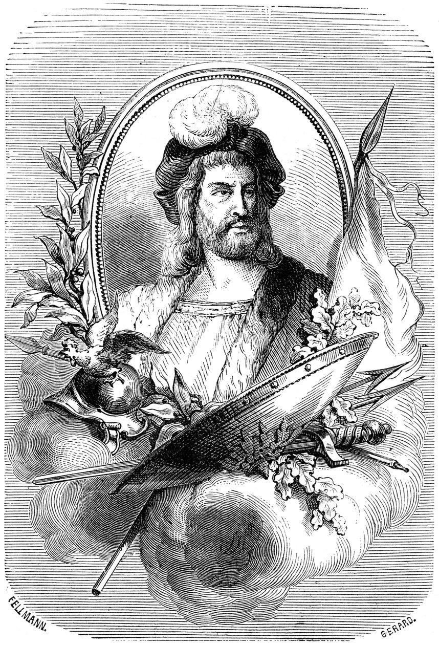 Pierre Terrail de Bayard, French Soldier of the 16th Century by Gerard