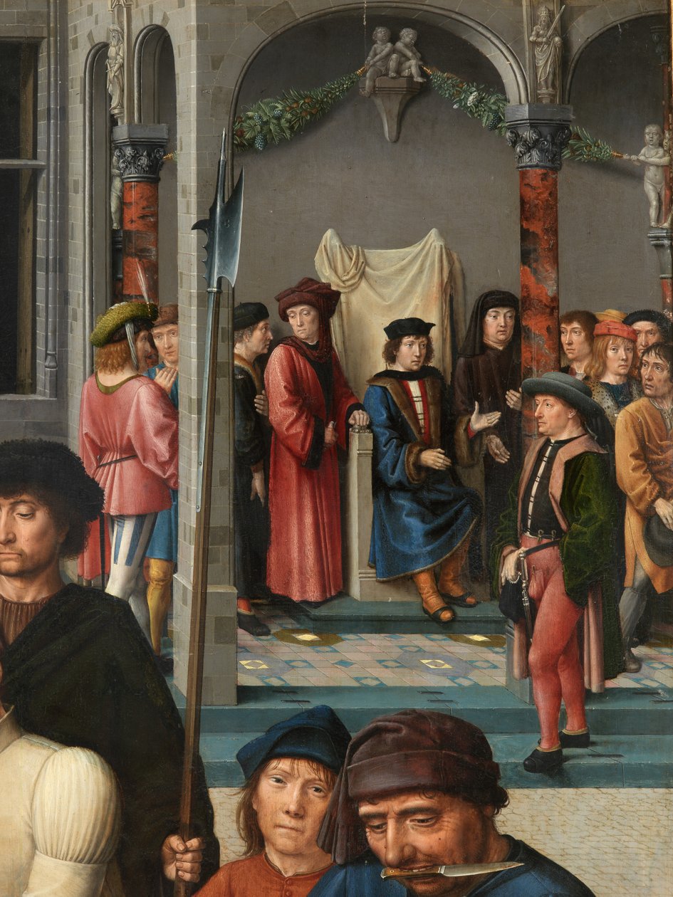 Detail of the Flaying of Sisamnes by Gerard David