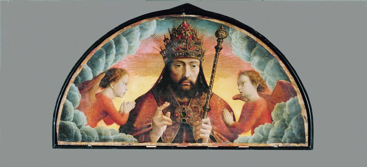 God Father giving his blessing by Gerard David