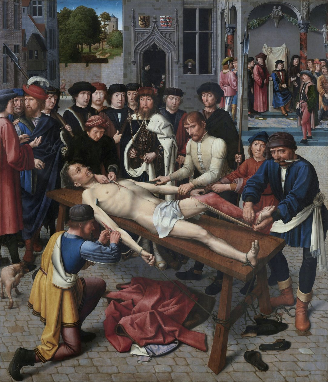 Judgement of Cambyses: The Skinning of Sisamnes by Gerard David