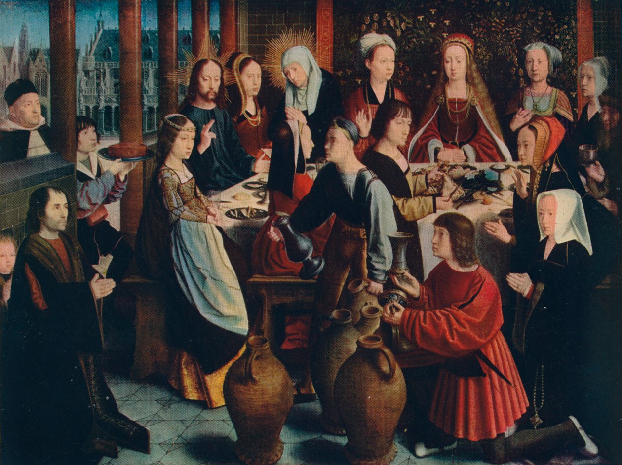The Marriage at Cana by Gerard David
