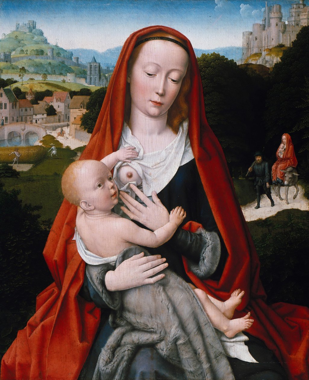 Virgin and Child, c. 1490 by Gerard David