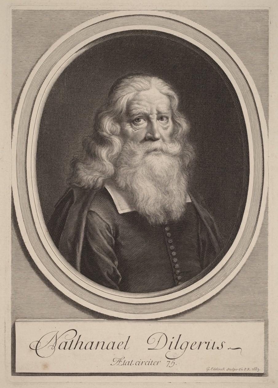 Nathanael Dilgerus by Gérard Edelinck