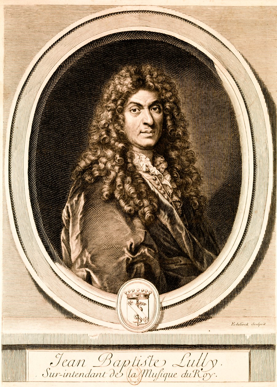 Portrait of Jean-Baptiste Lully by Gerard Edelinck