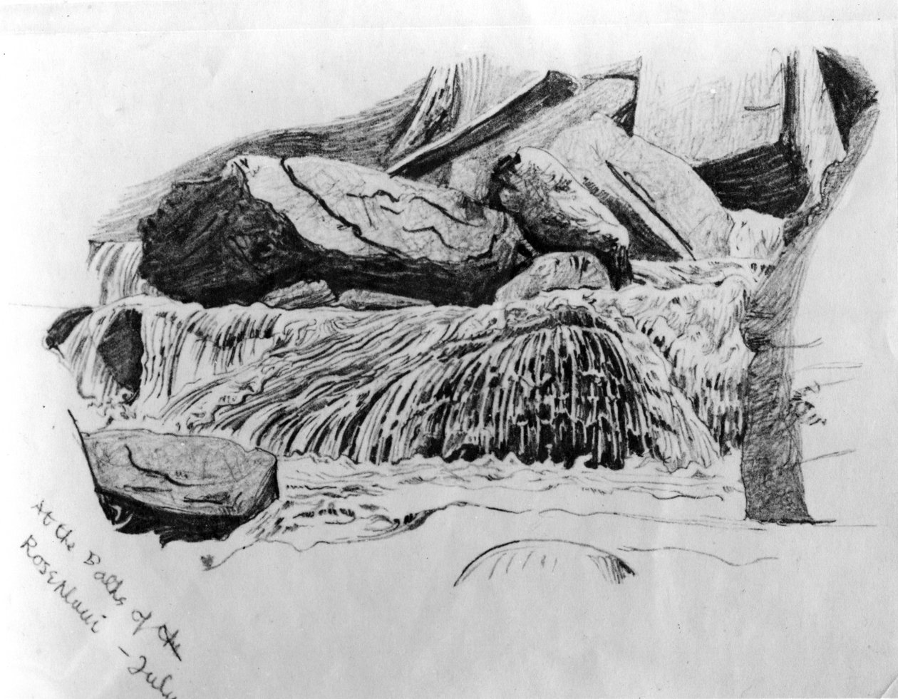 At the Baths of Rosenlaui- July, c.1867 by Gerard Manley Hopkins