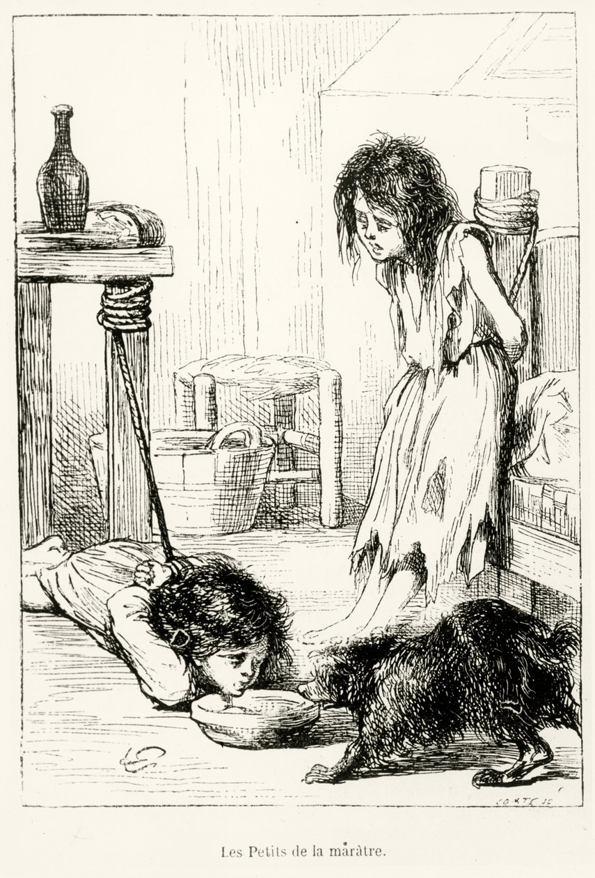 The Pitiful Children, illustration from 