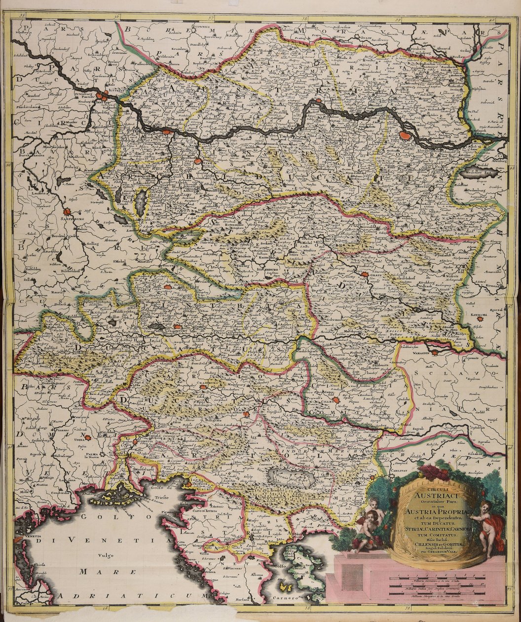 Eastern Part of the Austrian Circle by Gerard Valck