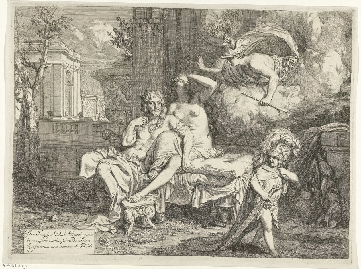 Mercury Commands Calypso to Let Odysseus Depart by Gerard de Lairesse