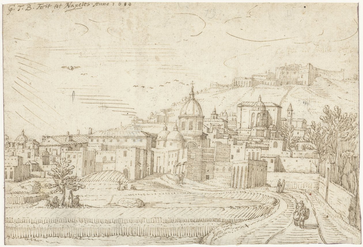 View of Naples and Vomero by Gerard ter Borch