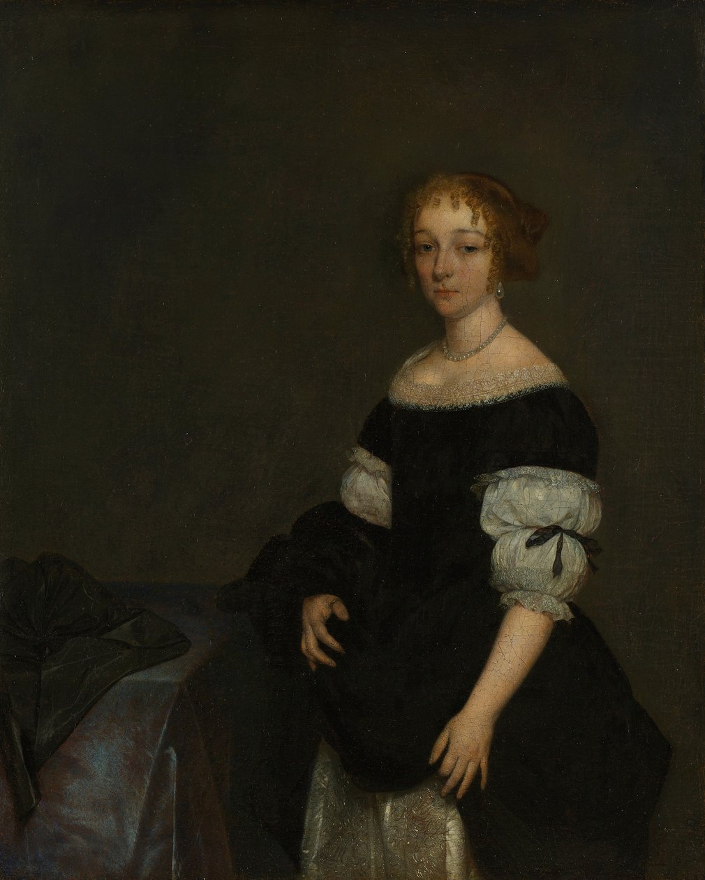 Portrait of Aletta Pancras (1649-1707) by Gerard ter Borch