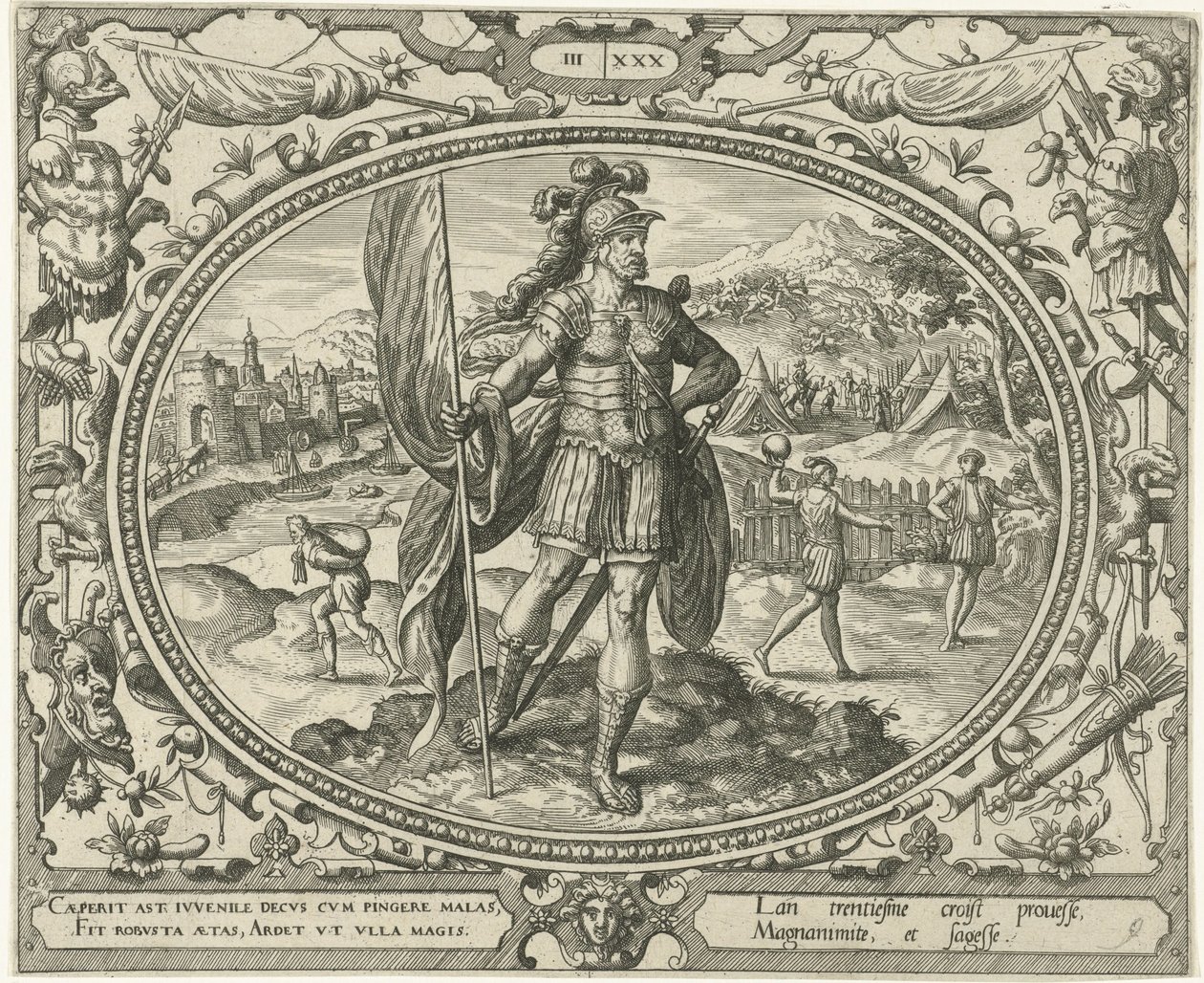 Man at Thirty Years of Age (series title: Ten Ages of Man) by Gerard van Groeningen