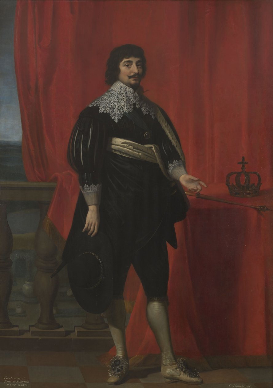 Portrait of Frederick V, King of Bohemia (1596-1632) by Gerard van Honthorst