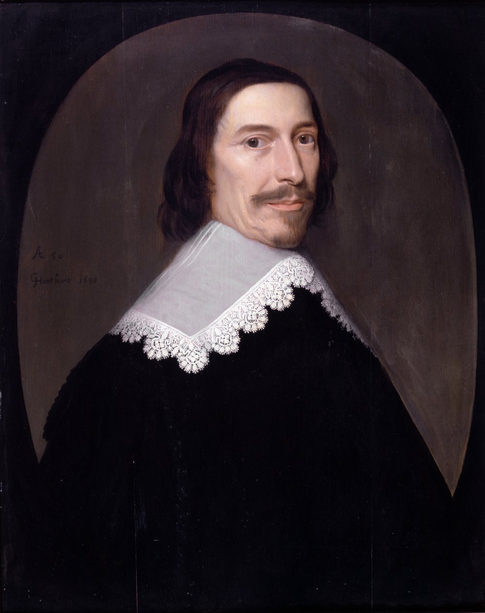 Portrait of Jacob de Witt (1589-1674) by Gerard van Honthorst
