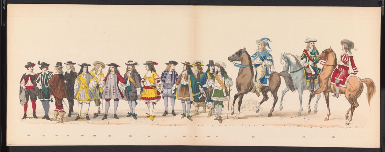 Masquerade of the Leiden Students, 1875 (Plate 16) by Gerardus Johannes Bos