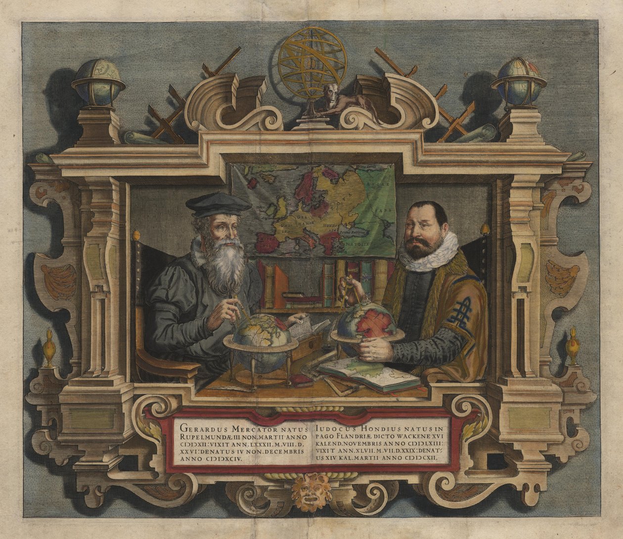 The Atlas or Cosmographic Meditations on the Fabric of the World and Figure of It by Gerardus Mercator