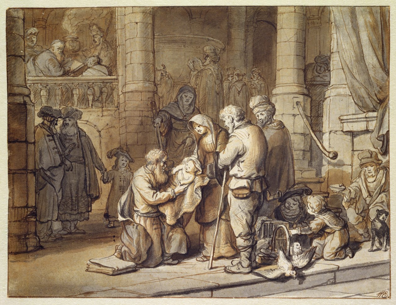 The Presentation of Christ in the Temple by Gerbrand van den Eeckhout
